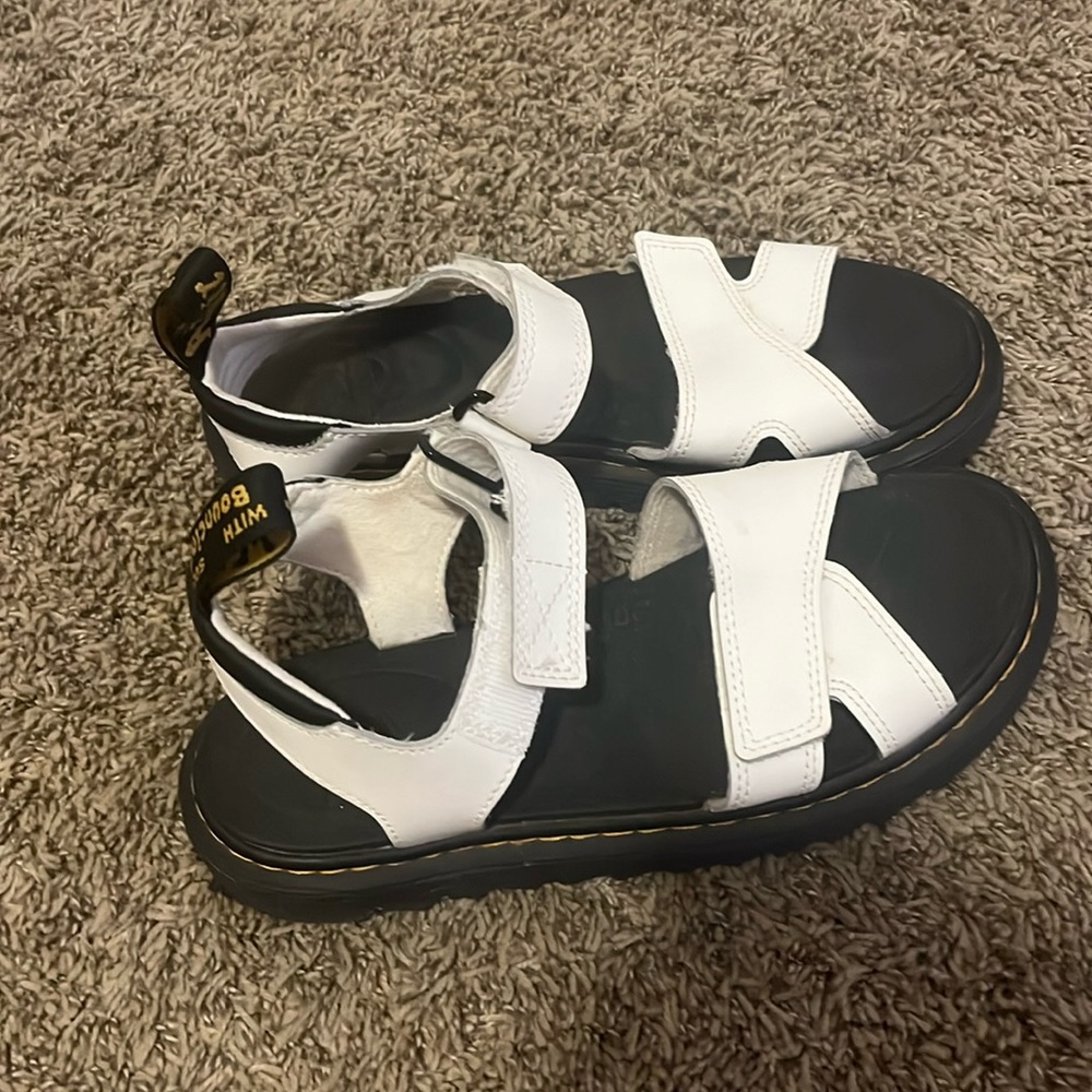 Dr. Marten sandals.